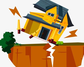 因灾倒塌的房屋要不要还房贷？